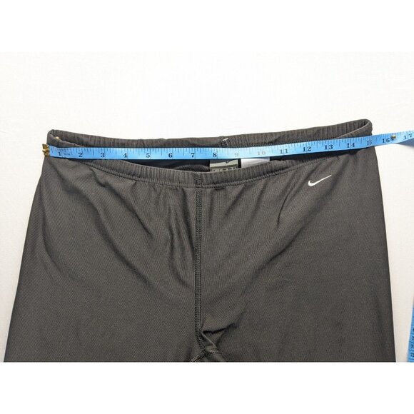 Nike Dri-Fit Women’s Black Leggings Size L (12/14) Performance Athletic - Picture 3 of 5